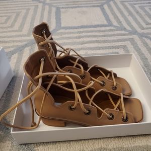 Stella mccartney lace up sandals